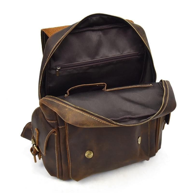 The Freja Backpack | Handcrafted Leather Backpack - BagNook