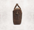 Load image into Gallery viewer, The Welch Briefcase | Vintage Leather Messenger Bag w/adj Straps - BagNook
