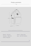 Load image into Gallery viewer, Sunveno Quilted Diaper Bag - BagNook
