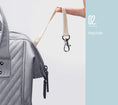 Load image into Gallery viewer, (gray)Sunveno Quilted Diaper Bag - BagNook
