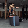 Load image into Gallery viewer, VEVOR 3 in 1 Plyometric Strength Training Jump Box - Recycled Cotton, 30/24/20", Black - BagNook
